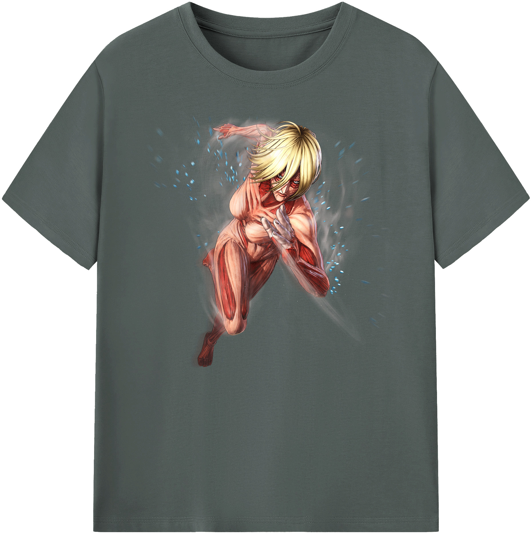 （画像用） 進撃の巨人 Attack on Titan 綿100％ メンズ半袖Tシャツ｜肌触りやわらか＆通気性
